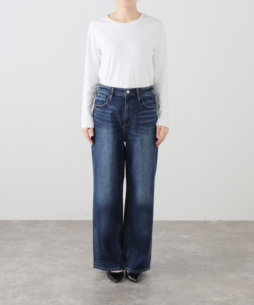 La TOTALITE(ラトータリテ)の「【洗える】Healthy denim/ヘルシーデニム Pink Pepper(デニムパンツ・レディース・サックスブルー/ブルー・21/22/23/24/25)」の6枚目の写真