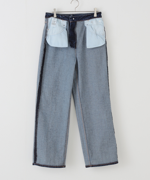 La TOTALITE(ラトータリテ)の「【洗える】Healthy denim/ヘルシーデニム Pink Pepper(デニムパンツ・レディース・サックスブルー/ブルー・21/22/23/24/25)」の16枚目の写真