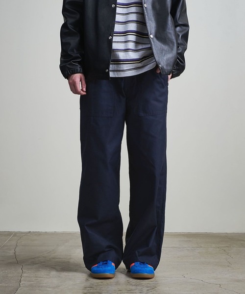 info. BEAUTY&YOUTH（インフォビューティアンドユース）の「【マルチサイズ】 バックサテン バギー ベイカー パンツ（その他パンツ・メンズ・ブラウン/ベージュ/モカ/ブラック/ブラック系その他2/ネイビー/オリーブ/ブルー系その他・マルチサイズ）」の11枚目の写真