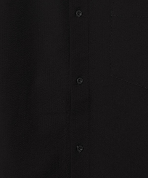 GLOBAL WORK（グローバルワーク）の「シアサッカーシャツ/589875（シャツ/ブラウス・メンズ・チャコールグレー/ブラック/ネイビー・S/M/L/XL）」の5枚目の写真