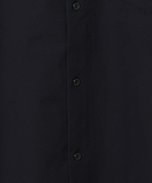 GLOBAL WORK（グローバルワーク）の「シアサッカーシャツ/589875（シャツ/ブラウス・メンズ・チャコールグレー/ブラック/ネイビー・S/M/L/XL）」の7枚目の写真