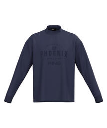 PING（ピン）の「【PING APPAREL】TC天竺ル―ズシルエット長袖ハイネックシャツ ＜NATIVE＞ (MENS)（Tシャツ/カットソー）」