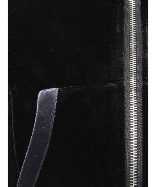 EATME（イートミー）の「【SETUP着用可】バイカラーベロアブルゾン（ブルゾン・レディース・ピンク/グレー/ブラック・FREE）」の11枚目の写真