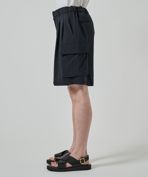STUDIOUS(ステュディオス)の「【STUDIOUS】エクストラクールカーゴショートパンツ(その他パンツ・メンズ・ネイビー/ブラック/ダークグレー・1/2/3)」の13枚目の写真