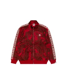 A BATHING APE 赤 トレーナー 猿プリント A BATHING APE（アベイシングエイプ）の「TIGER FULL ZIP HOODIE