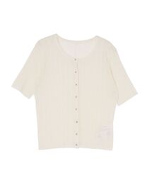 LAGUNAMOON | シアーニットショートスリーブカーデ(カーディガン/ボレロ)