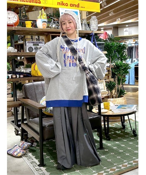 niko and...（ニコアンド）の「オリジナルチェックショルダーバッグ（ショルダーバッグ・レディース・ブラック/ベージュ・0）」の16枚目の写真