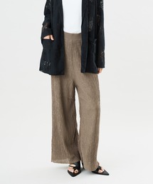 Muscat（マスカット）の「【セットアップ可】シアーサマーニットパンツ（その他パンツ）」