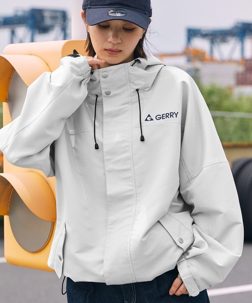 セール】GERRY / ジェリー 別注 <撥水>ラバーロゴ オーバーサイズ