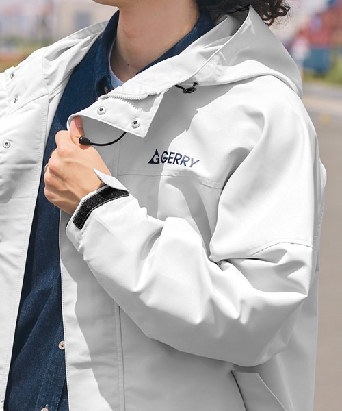 セール】GERRY / ジェリー 別注 <撥水>ラバーロゴ オーバーサイズ