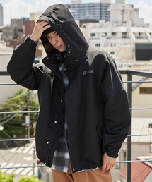 GERRY（ジェリー）の「GERRY / ジェリー 別注 <撥水>ラバーロゴ オーバーサイズマウンテンパーカー【BARK MANHATTAN】（マウンテンパーカー）」