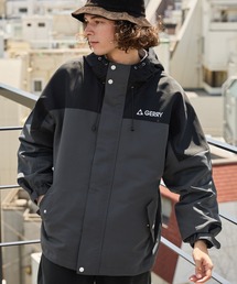 BARK MANHATTAN（バークマンハッタン）の「GERRY / ジェリー 別注 <撥水>ラバーロゴ オーバーサイズマウンテンパーカー【BARK MANHATTAN】（マウンテンパーカー）」