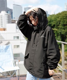 GERRY（ジェリー）の「GERRY / ジェリー 別注 <撥水>ラバーロゴ オーバーサイズマウンテンパーカー【BARK MANHATTAN】（マウンテンパーカー）」