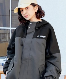 GERRY（ジェリー）の「GERRY / ジェリー 別注 <撥水>ラバーロゴ オーバーサイズマウンテンパーカー【BARK MANHATTAN】（マウンテンパーカー）」