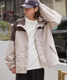 GERRY（ジェリー）の「GERRY / ジェリー 別注 <撥水>ラバーロゴ オーバーサイズマウンテンパーカー【BARK MANHATTAN】（マウンテンパーカー）」