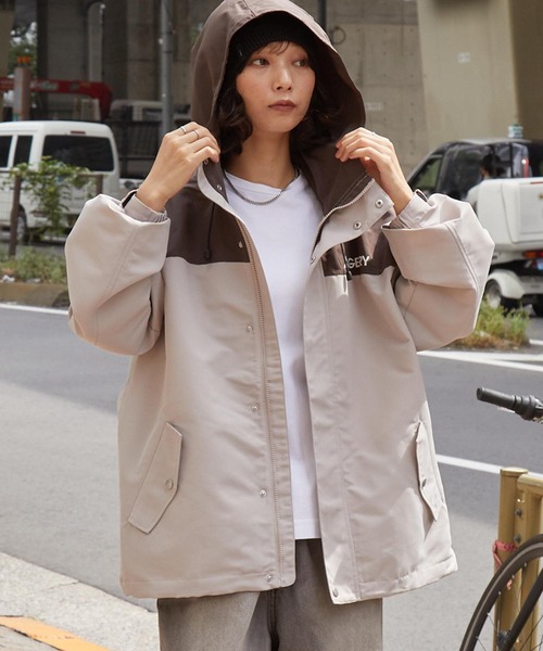 セール】GERRY / ジェリー 別注 <撥水>ラバーロゴ オーバー