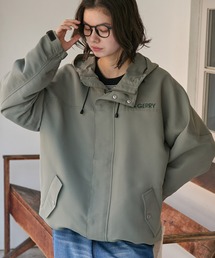 GERRY（ジェリー）の「GERRY / ジェリー 別注 <撥水>ラバーロゴ オーバーサイズマウンテンパーカー【BARK MANHATTAN】（マウンテンパーカー）」
