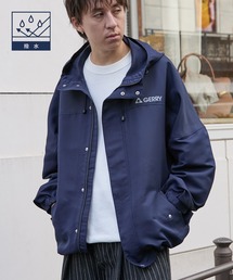 BARK MANHATTAN（バークマンハッタン）の「GERRY / ジェリー 別注 <撥水>ラバーロゴ オーバーサイズマウンテンパーカー【BARK MANHATTAN】（マウンテンパーカー）」
