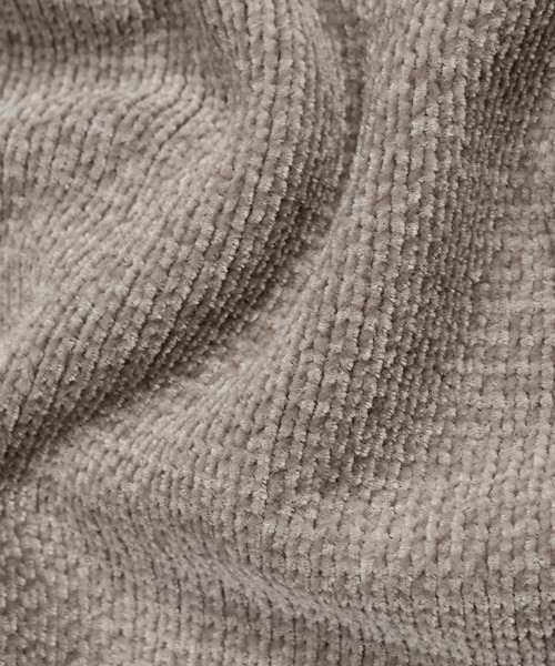 The DUFFER of ST.GEORGE（ザダファーオブセントジョージ）の「V-NECK FOOTBALL KINT：Vネック フットボールデザイン モールニット（ニット/セーター・メンズ・ネイビー/ベージュ・MEDIUM/X-LARGE/LARGE）」の5枚目の写真