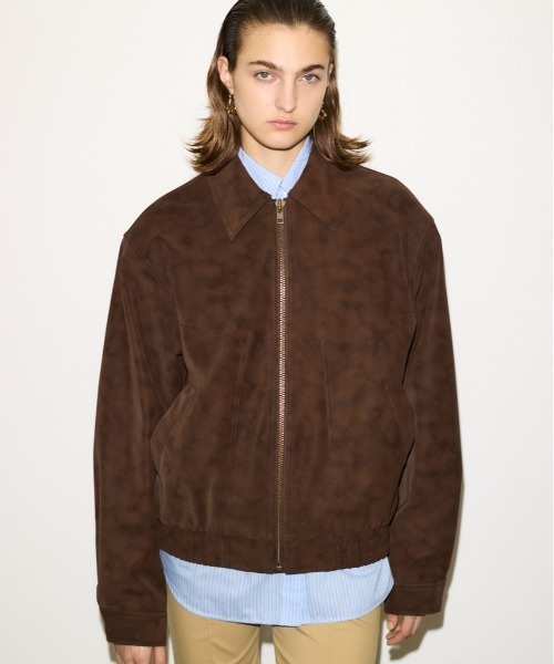 THROW F/SUEDE SWINGTOP BZ フェイクスウェード スウィング トップ