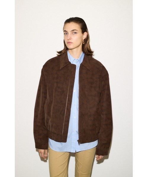 THROW F/SUEDE SWINGTOP BZ フェイクスウェード スウィング トップ