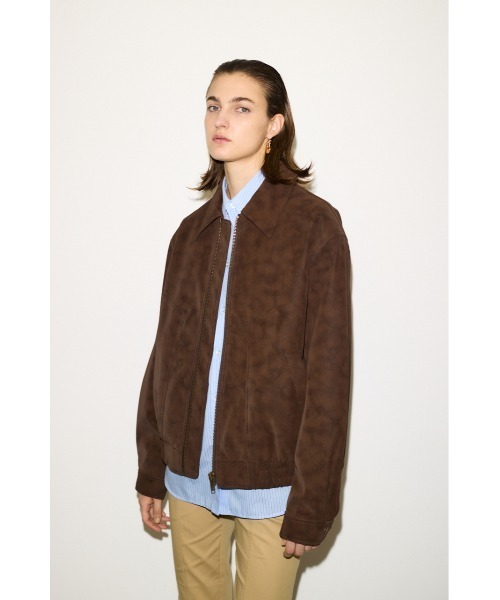 THROW F/SUEDE SWINGTOP BZ フェイクスウェード スウィング トップ