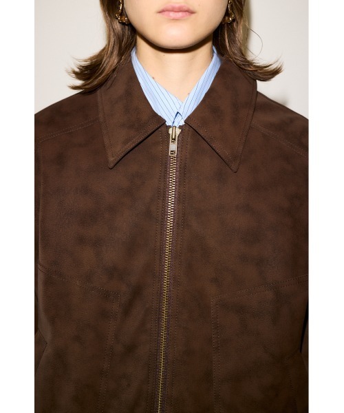 THROW F/SUEDE SWINGTOP BZ フェイクスウェード スウィング