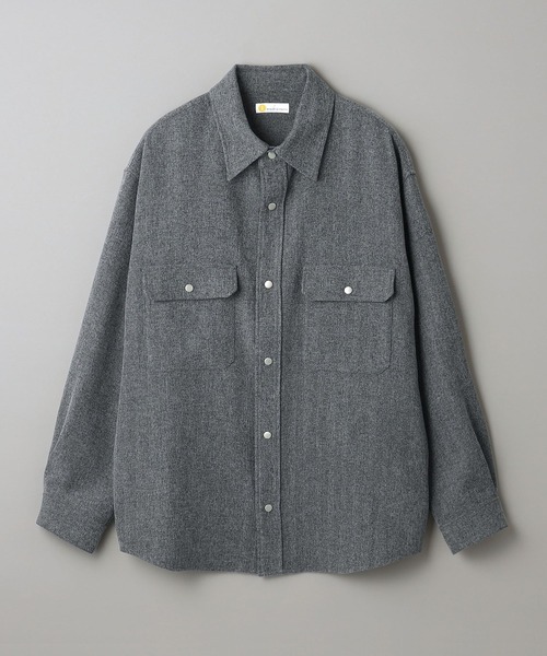 ULTERIOR ツイードシャツJKT 上代3.5万 ULTERIOR ツイードシャツJKT 上代3.5万