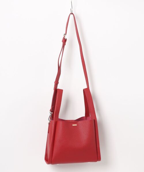 ムラサキスポーツ(ムラサキスポーツ)の「RIKKA FEMME/リッカファム ポーチツキ2wayショルダーバッグ ショルダーバック RFAC25FW08(ショルダーバッグ・レディース・ブラック/アイボリー/レッド・FREE)」の12枚目の写真