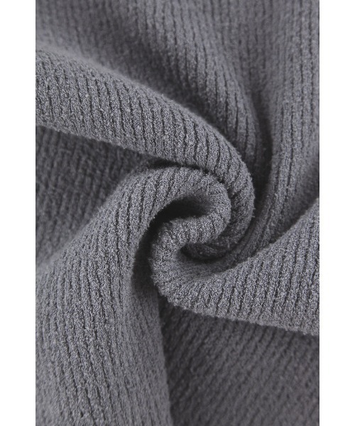 ALEXIA STAM（アリシアスタン）の「Shoulder Button Knit Top/肩ボタンリブニットトップ（ニット/セーター・レディース・グレー/ベージュ/バーガンディー・FREE）」の19枚目の写真