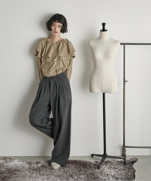 セール】フリルビスチェセットリブロンT（Tシャツ/カットソー）｜THE