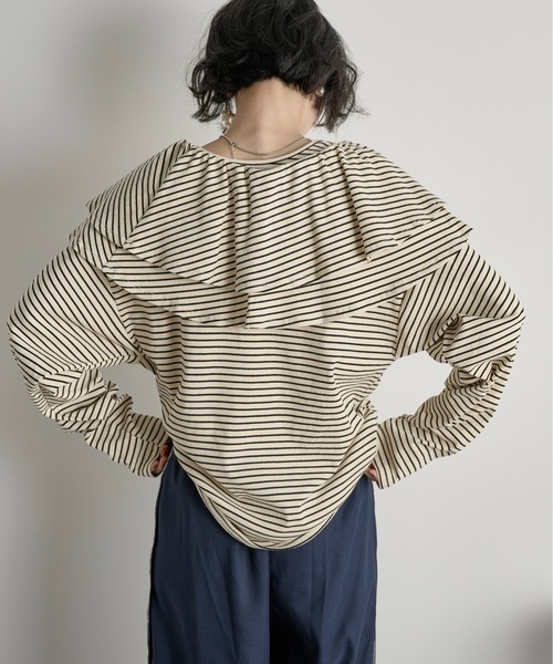 フリルビスチェセットリブロンT（Tシャツ/カットソー）｜THE YOn