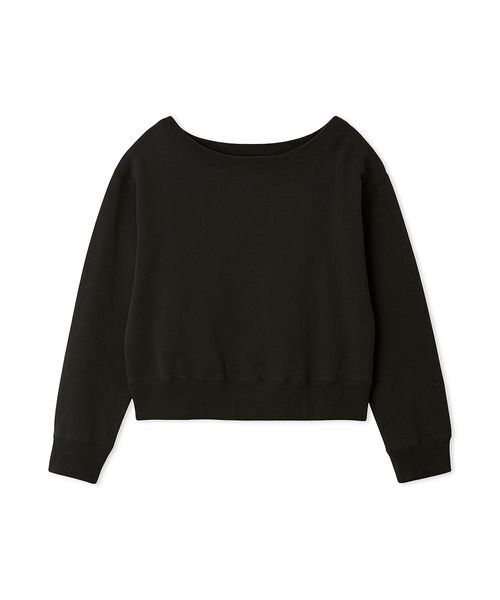 Mila Owen(ミラオーウェン)の「マルチウェイオフショルスウェットプルオーバー(スウェット・レディース・ピンク/グレー/チャコールグレー・F)」の2枚目の写真