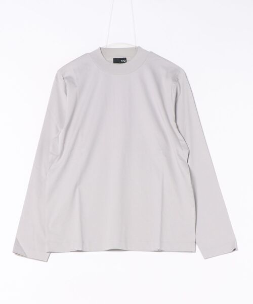 TAKA-Q(タカキュー)の「Tシャツ メンズ 長袖 ストレッチ 綿 コットン 無地 シルケット スムス モックネック ドレスT(Tシャツ/カットソー・メンズ・ブラック/ライトグレー・LARGE/S/MEDIUM/X-LARGE)」の8枚目の写真