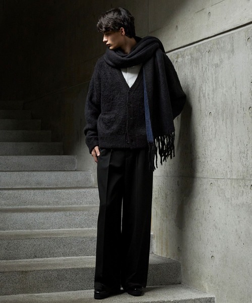 CLEL（クレイル）の「【CLEL】Alpaca Blend Reversible Shaggy Large