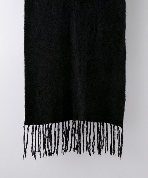 CLEL】Alpaca Blend Reversible Shaggy Large Scarf / アルパカ