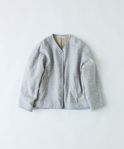 フォークロア刺繍ショートジャケット（その他アウター）｜conges payes