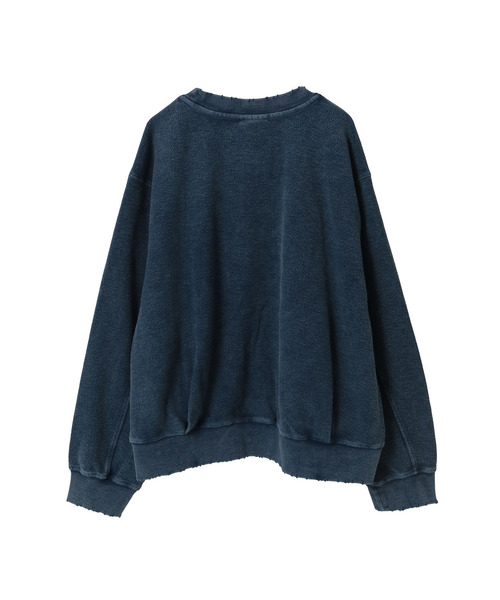 CONVERSE TOKYO（コンバーストウキョウ）の「【HL】FADED REVERSE SWEAT (SET-UP)（スウェット・レディース・ネイビー/ブラック・FREE）」の7枚目の写真