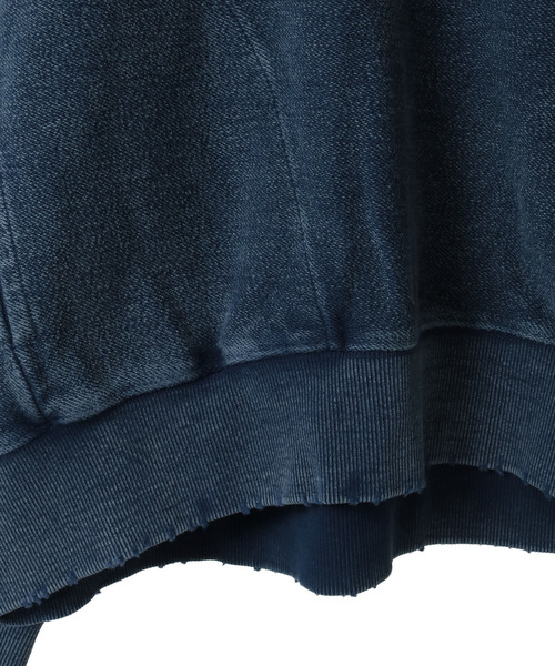 CONVERSE TOKYO（コンバーストウキョウ）の「【HL】FADED REVERSE SWEAT (SET-UP)（スウェット・レディース・ネイビー/ブラック・FREE）」の5枚目の写真