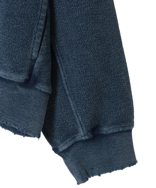 CONVERSE TOKYO（コンバーストウキョウ）の「【HL】FADED REVERSE SWEAT (SET-UP)（スウェット・レディース・ネイビー/ブラック・FREE）」の4枚目の写真