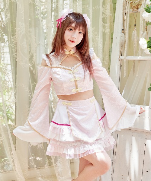 スウィートチャイナ 」 ハロウィン コスプレ 仮装 チャイナ服 スウィートチャイナ 」 ハロウィン コスプレ 仮装 チャイナ服