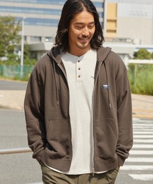 THE CRAFT CREW PRODUCTS(ザクラフトクループロダクツ)の【セットアップ対応】12ozヘビーウェイト ダブルジップ裏毛スウェットパーカー / 抗菌防臭【THE CRAFT CREW PRODUCTS】(パーカー)