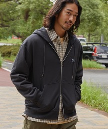 【セットアップ対応】12ozヘビーウェイト ダブルジップ裏毛スウェットパーカー / 抗菌防臭【THE CRAFT CREW PRODUCTS】