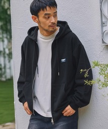 THE CRAFT CREW PRODUCTS(ザクラフトクループロダクツ)の【セットアップ対応】12ozヘビーウェイト ダブルジップ裏毛スウェットパーカー / 抗菌防臭【THE CRAFT CREW PRODUCTS】(パーカー)