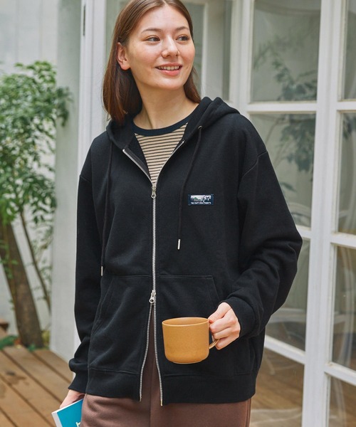 セットアップ対応】12ozヘビーウェイト ダブルジップ裏毛スウェット