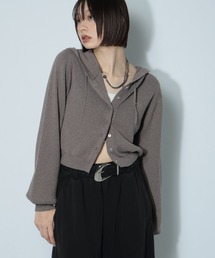 PAGEBOY | ウールMIXショートパーカー(パーカー)