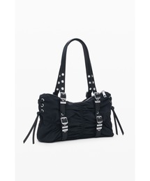 Desigual（デシグアル）の「ドレープ×スタッズベルトハンドルバッグ（ハンドバッグ）」