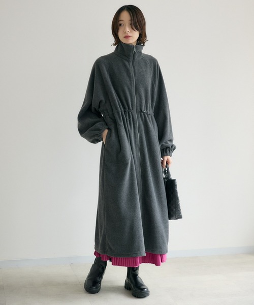 セール】cloche フリースロングワンピース（ワンピース）｜Paradise