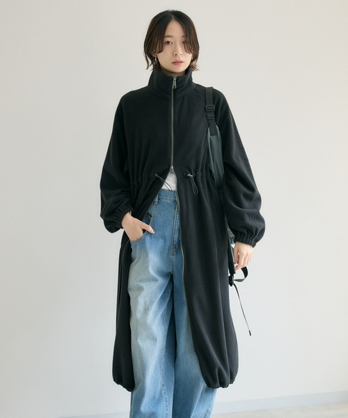 Paradise Picnic パラダイスピクニック の cloche フリースロングワンピース ワンピース