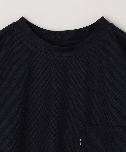 SHIPS any(シップス エニィ)の「SHIPS any: 360° THE CIRCLE STRETCH ジャガード ジャージー ポケット Tシャツ(ロンT/セットアップ対応)◇(Tシャツ/カットソー・メンズ・ベージュ/ネイビー/チャコールグレー・SMALL/MEDIUM/LARGE/X-LARGE)」の20枚目の写真